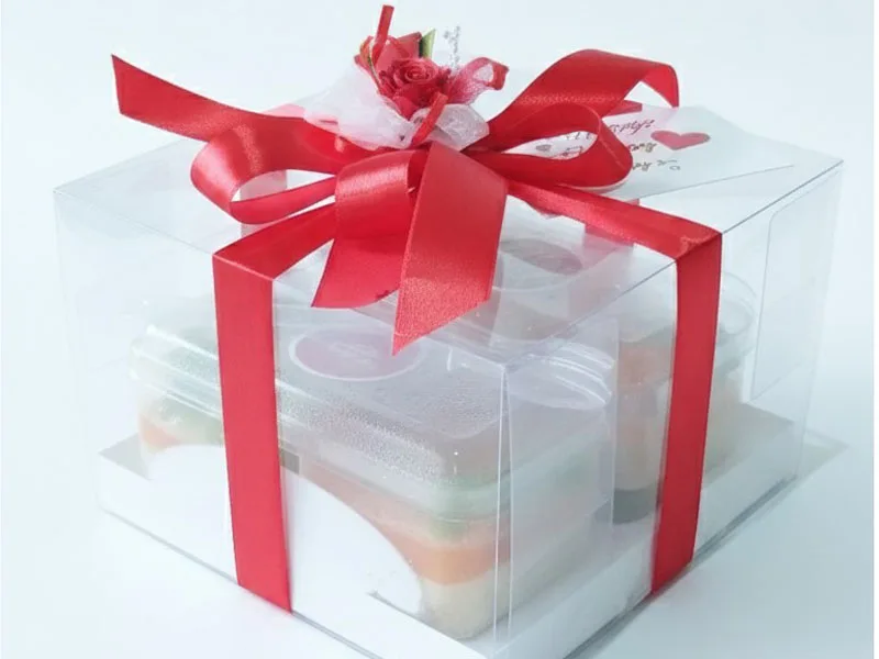 Hampers Mix Aqiqoh Mom Anna - paket puding dan salad buah gift box Sidoarjo
