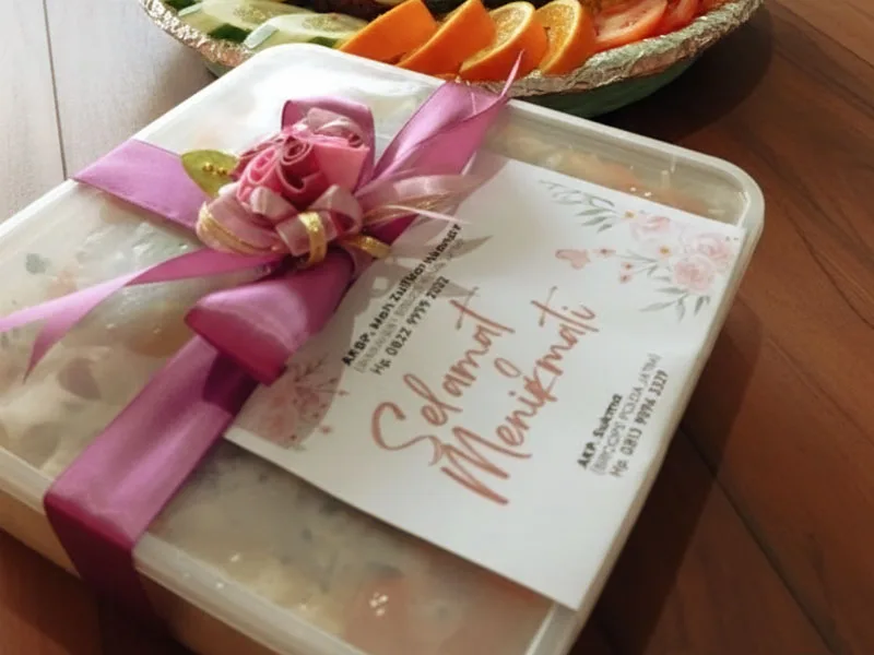 Paket AL MANTAB - kolaborasi hampers nasi mandhi dan salad buah Mom Anna Sidoarjo